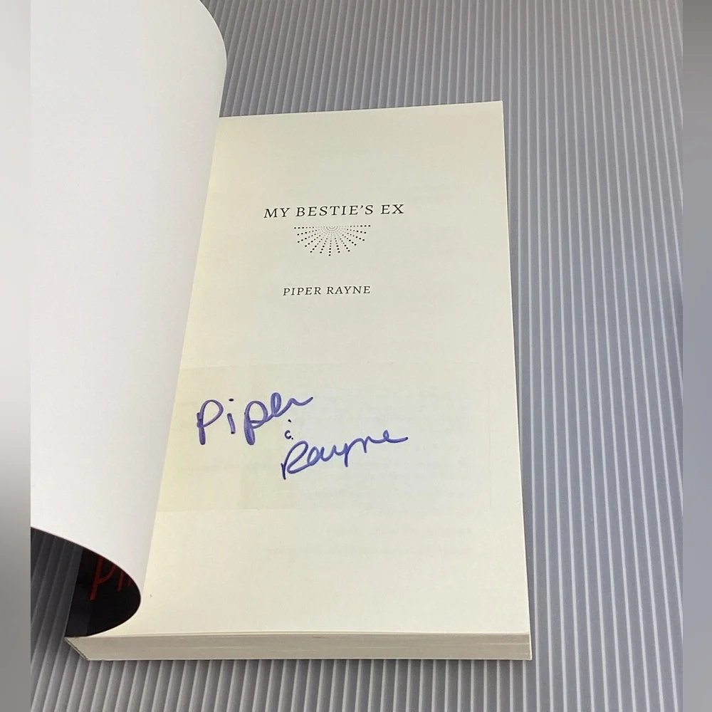 Signed Set of 2 Piper Rayne Romance Books